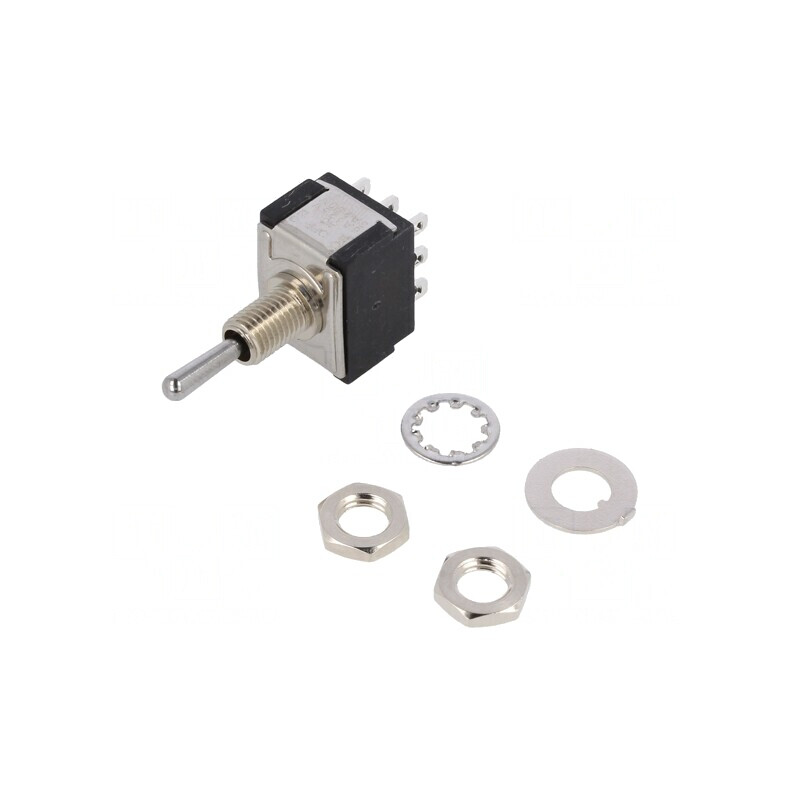 Comutator Basculant 3PDT ON-OFF-ON 6A 125V/6V | Electronic-mag.ro | Componente Electronice