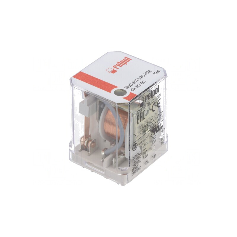 Releu Electromagnetic 3PDT 24VDC 16A | Electronic-mag.ro | Componente Electronice Releu Electromagnetic 3PDT 24VDC 16A | Electronic-mag.ro | Componente Electronice