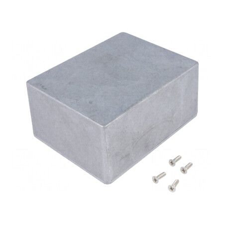 Carcasă Universală Aluminiu IP54 1590C 94x120x53mm | Electronic-mag.ro | Componente Electronice