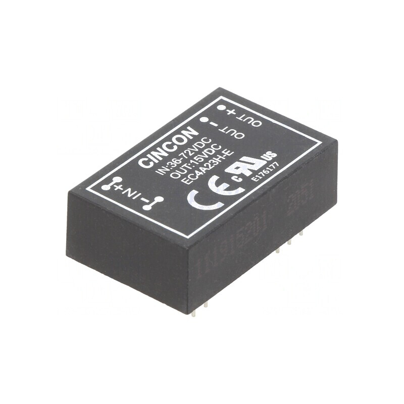 Convertor DC/DC 15V 400mA 5/6W 36-72V THT | Electronic-mag.ro | Componente Electronice Convertor DC/DC 15V 400mA 5/6W 36-72V THT | Electronic-mag.ro | Componente Electronice