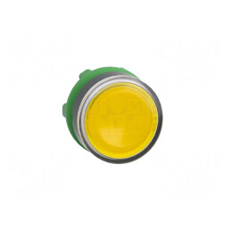 Comutator Apăsare 22mm Galben 2 Pozitii | Electronic-mag.ro | Componente Electronice