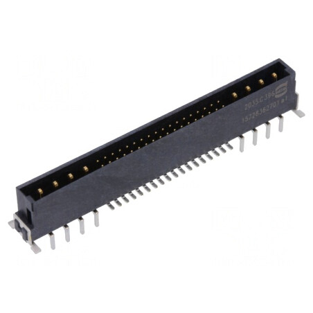 Conector PCB-PCB tată PIN 44 har-flex Hybrid SMT THT | Electronic-mag.ro | Componente Electronice