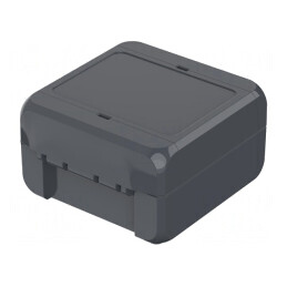 Carcasă Universală BOCUBE ABS Grafit 80x89x47mm | Electronic-mag.ro | Componente Electronice