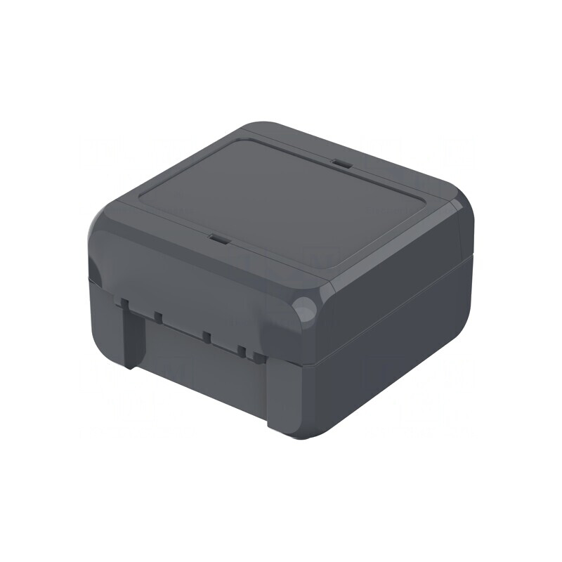 Carcasă Universală BOCUBE ABS Grafit 80x89x47mm | Electronic-mag.ro | Componente Electronice