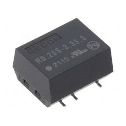 Convertor DC/DC 0.25W 3.3V 76mA | Electronic-mag.ro | Componente Electronice