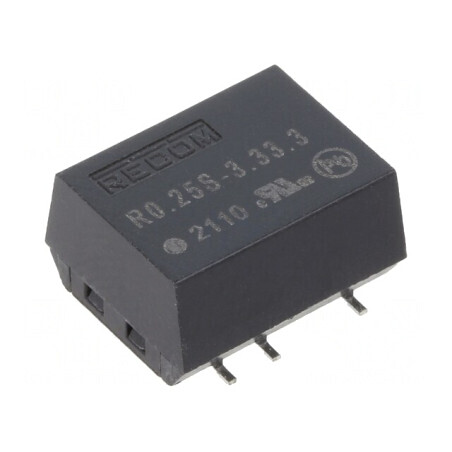 Convertor DC/DC 0.25W 3.3V 76mA | Electronic-mag.ro | Componente Electronice