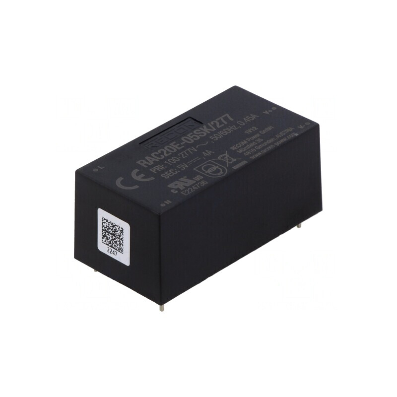 Convertor AC/DC 20W 5V 4000mA 80% PCB 4000V | Electronic-mag.ro | Componente Electronice Convertor AC/DC 20W 5V 4000mA 80% PCB 4000V | Electronic-mag.ro | Componente Electronice