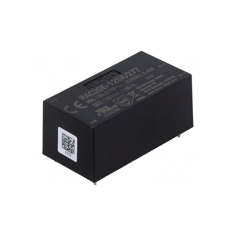 Convertor AC/DC 20W 12V 1667mA PCB | Electronic-mag.ro | Componente Electronice Convertor AC/DC 20W 12V 1667mA PCB | Electronic-mag.ro | Componente Electronice