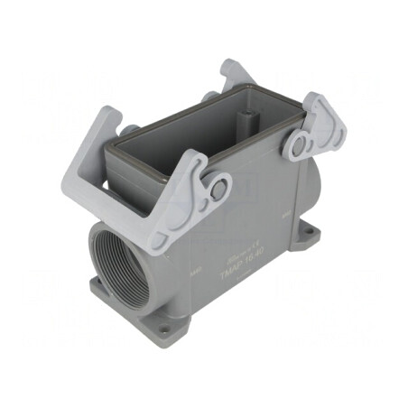 Carcasă pentru conectori HDC T-Type IP65 77.27 | Electronic-mag.ro | Componente Electronice