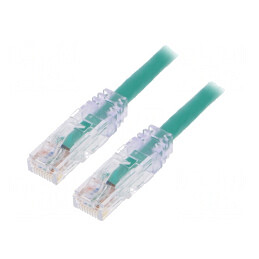 Patch Cord Verde 2m LSZH U/UTP Cat6 | Electronic-mag.ro | Componente Electronice
