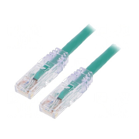 Patch Cord Verde 2m LSZH U/UTP Cat6 | Electronic-mag.ro | Componente Electronice