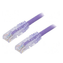 Patch cord CAT6 UTP LSZH Violet 2m | Electronic-mag.ro | Componente Electronice