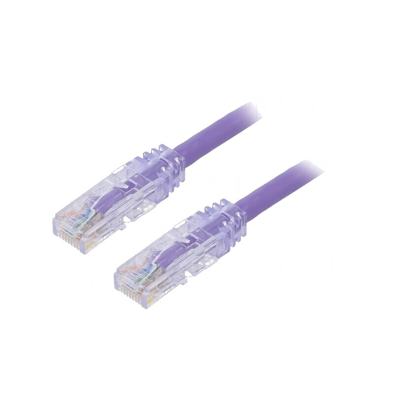 Patch cord CAT6 UTP LSZH Violet 2m | Electronic-mag.ro | Componente Electronice