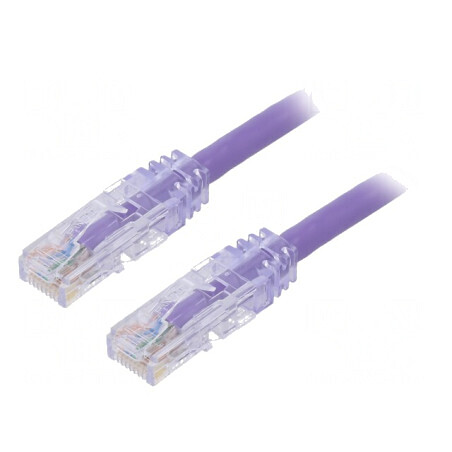 Patch cord CAT6 UTP LSZH Violet 2m | Electronic-mag.ro | Componente Electronice