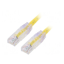 Patch Cord Galben 2m Cat6 LSZH | Electronic-mag.ro | Componente Electronice