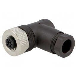 Mufă M12 5 PIN mamă pe cablu IP67 | Electronic-mag.ro | Componente Electronice