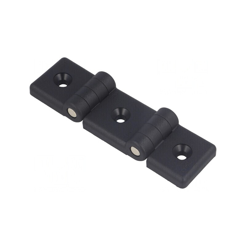 Balama tehnopolimer neagră 124mm x 36mm pentru profile | Electronic-mag.ro | Componente Electronice Balama tehnopolimer neagră 124mm x 36mm pentru profile | Electronic-mag.ro | Componente Electronice