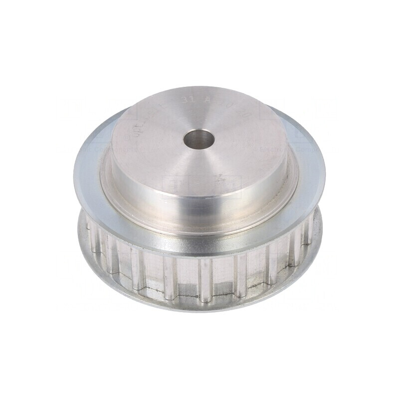 Roată de curea AT10 aluminiu 61,8mm | Electronic-mag.ro | Componente Electronice