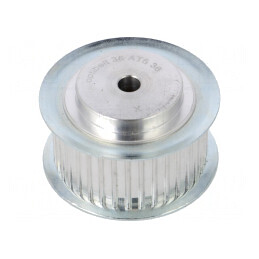 Roată de curea AT5 aluminiu 25x36x56,05mm | Electronic-mag.ro | Componente Electronice