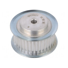 Roată de curea T5, 25mm, aluminiu, 36 dinți | Electronic-mag.ro | Componente Electronice