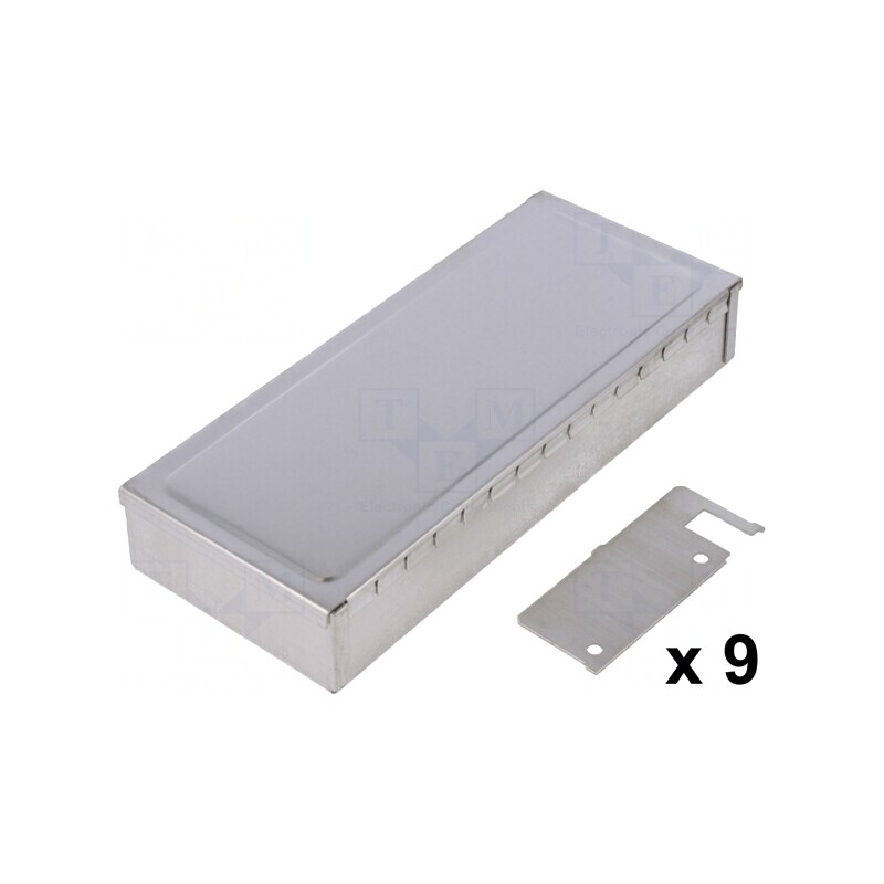 Carcasă ecranare oțel cu compartiment 68x161x28mm | Electronic-mag.ro | Componente Electronice Carcasă ecranare oțel cu compartiment 68x161x28mm | Electronic-mag.ro | Componente Electronice