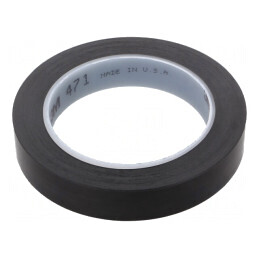 Bandă de marcare neagră 33m x 19mm | Electronic-mag.ro | Componente Electronice