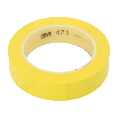 Bandă de marcare galbenă 33m x 25mm | Electronic-mag.ro | Componente Electronice