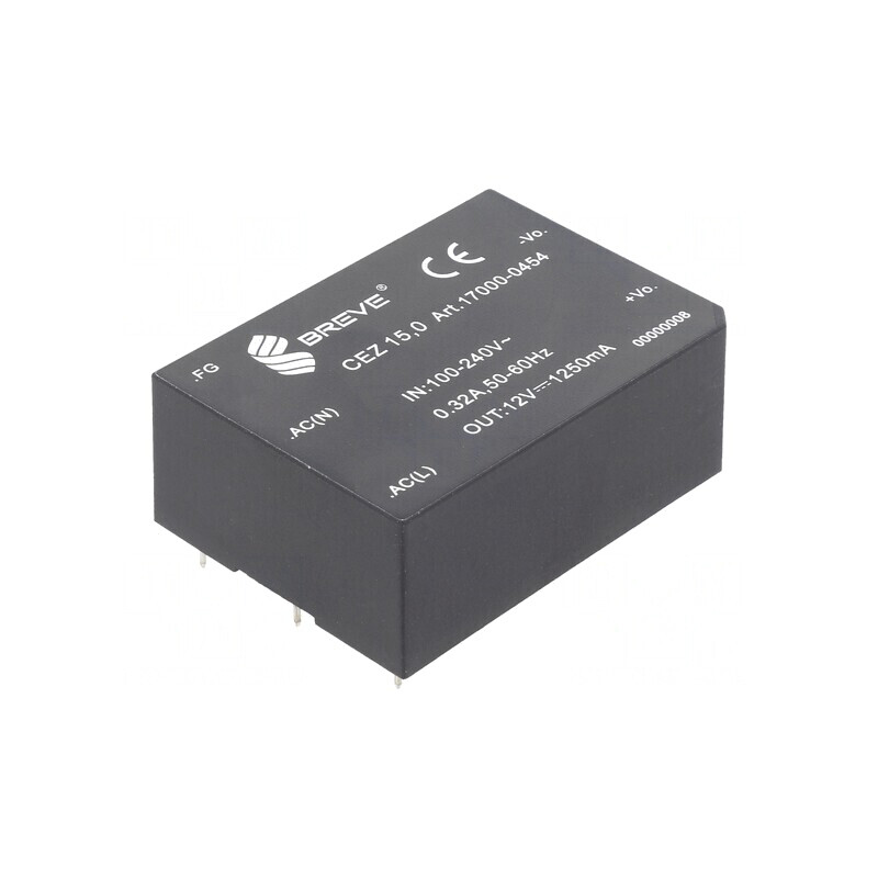 Convertor AC/DC 15W 12V | Electronic-mag.ro | Componente Electronice Convertor AC/DC 15W 12V | Electronic-mag.ro | Componente Electronice