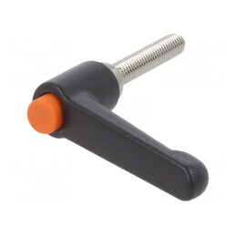 Manetă franceză 45mm Negru | Electronic-mag.ro | Componente Electronice