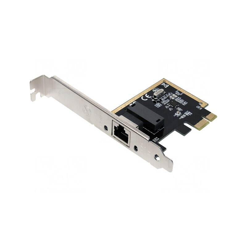 Card Extensie PC PCIe RJ45 Full Duplex Wake-On-LAN | Electronic-mag.ro | Componente Electronice