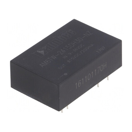 Convertor DC/DC 6W 9-36V 15V/-15V DIP24 | Electronic-mag.ro | Componente Electronice