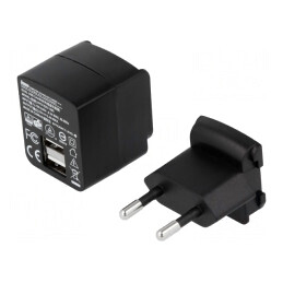 Alimentator USB 5V 2.4A 12W EU | Electronic-mag.ro | Componente Electronice