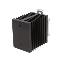 Radiator Aluminiu Extrudat Negru 81x50x83mm | Electronic-mag.ro | Componente Electronice