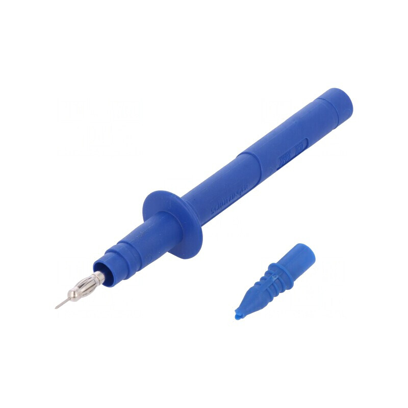 Terminal de măsurare 5A albastru 4mm 1kVDC | Electronic-mag.ro | Componente Electronice