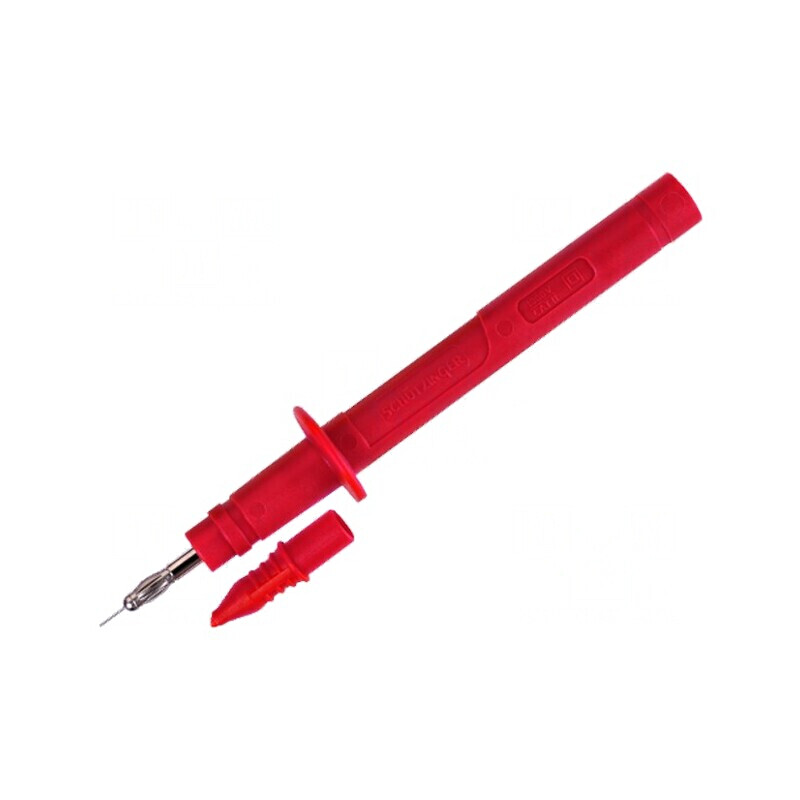 Terminal de măsurare roșu 5A 4mm 1kVDC 5mΩ | Electronic-mag.ro | Componente Electronice
