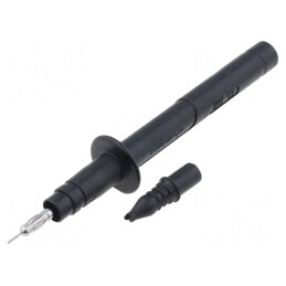 Terminal de măsurare neagră 5A 4mm 1kVDC | Electronic-mag.ro | Componente Electronice