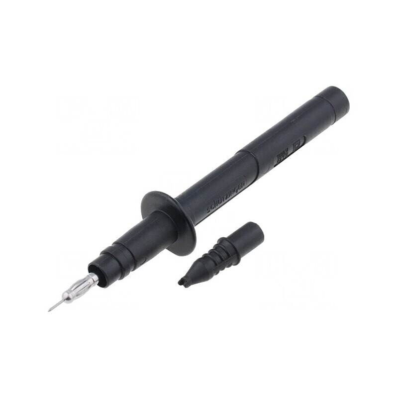 Terminal de măsurare neagră 5A 4mm 1kVDC | Electronic-mag.ro | Componente Electronice