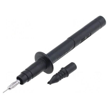 Terminal de măsurare neagră 5A 4mm 1kVDC | Electronic-mag.ro | Componente Electronice