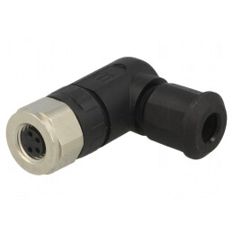 Conector M8 4P 90° Cablu IP67 | Electronic-mag.ro | Componente Electronice