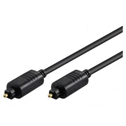 Cablu | Toslink mufă,din ambele părţi | 10m | Øcablu: 5mm | 50937