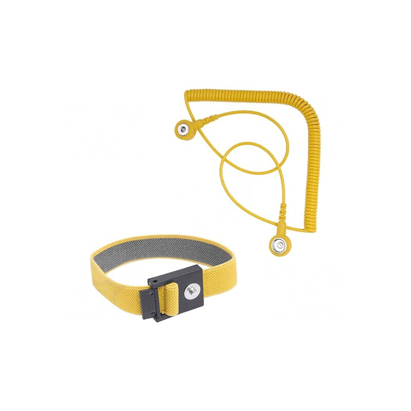 Brățară ESD Galbenă 2,4m 4mm | Electronic-mag.ro | Componente Electronice Brățară ESD Galbenă 2,4m 4mm | Electronic-mag.ro | Componente Electronice