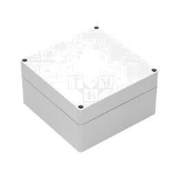 Carcasă Universală ABS Gri Întunecat 160x160x90mm | Electronic-mag.ro | Componente Electronice