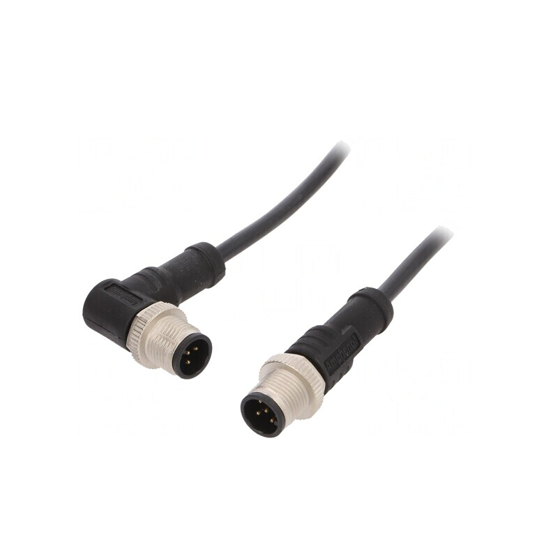 Cablu Senzori Automatizări 1m M12-M12 | Electronic-mag.ro | Componente Electronice