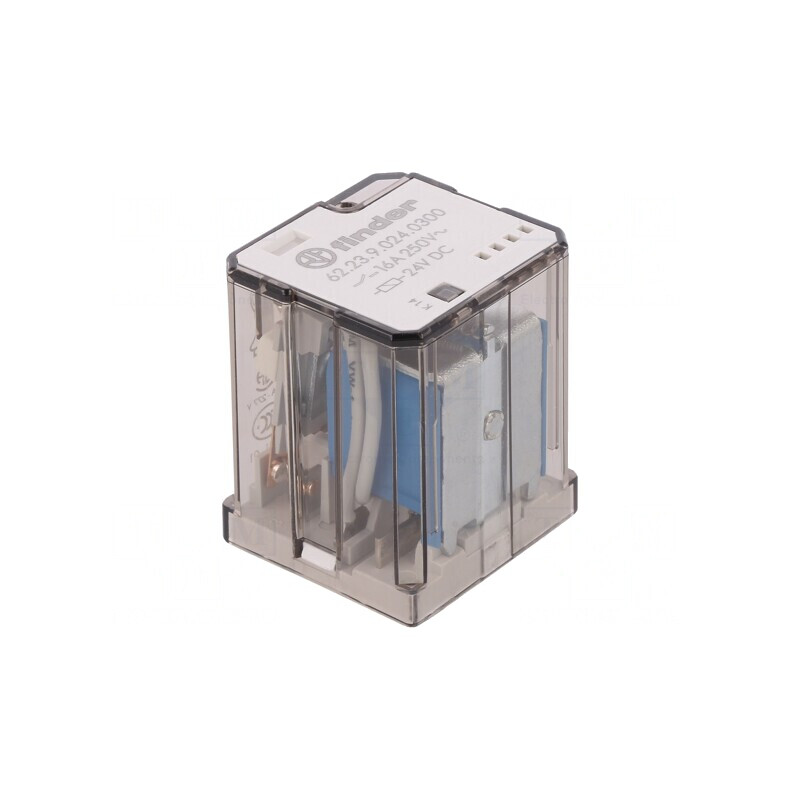 Releu Electromagnetic 3PST-NO 24VDC 16A/250VAC PCB | Electronic-mag.ro | Componente Electronice