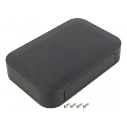 Carcasă ABS Gri Închis 150x100x30mm | Electronic-mag.ro | Componente Electronice