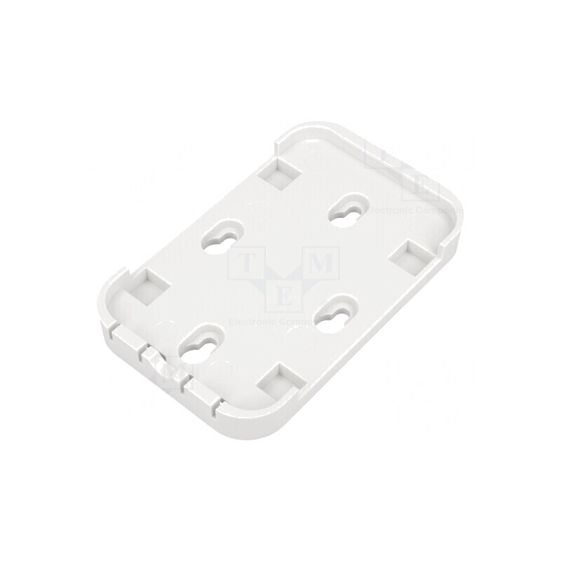 Suport Alb SNAP IN 95x60mm ABS | Electronic-mag.ro | Componente Electronice