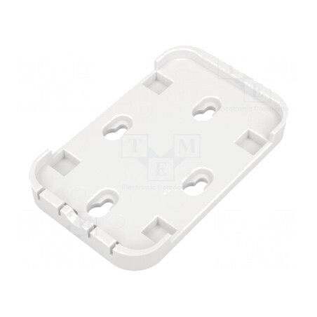 Suport Alb SNAP IN 95x60mm ABS | Electronic-mag.ro | Componente Electronice