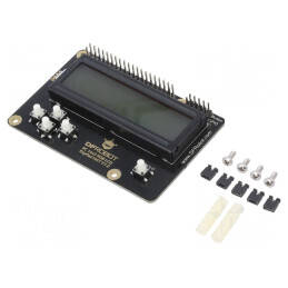 Modul: shield | tastatură mecanică,ecran LCD 16x2 | 5VDC | I2C | DFR0514