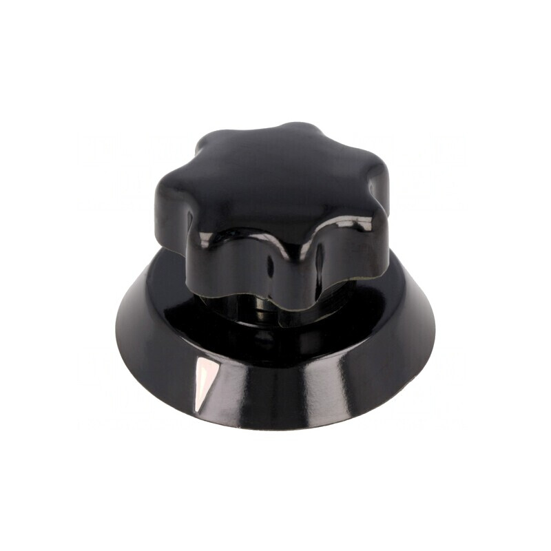 Buton rotativ termoplastic Ø6mm Ø31x25mm | Electronic-mag.ro | Componente Electronice
