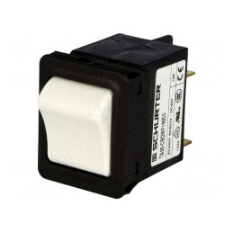 Întrerupător de Supracurent 15A DPST MCB 240VAC 60VDC | Electronic-mag.ro | Componente Electronice